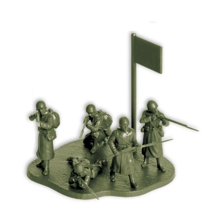 Wargames (WWII) figurky 6197 - Soviet Infantry (Winter Uniform) (1:72)