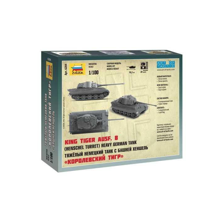 Wargames (WWII) military 6204 - King Tiger Ausf. B - German heavy tank (1:100)
