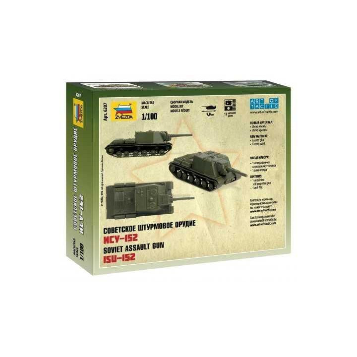 Wargames (WWII) military 6207 - Siviet assault gun ISU-152 (1:100)