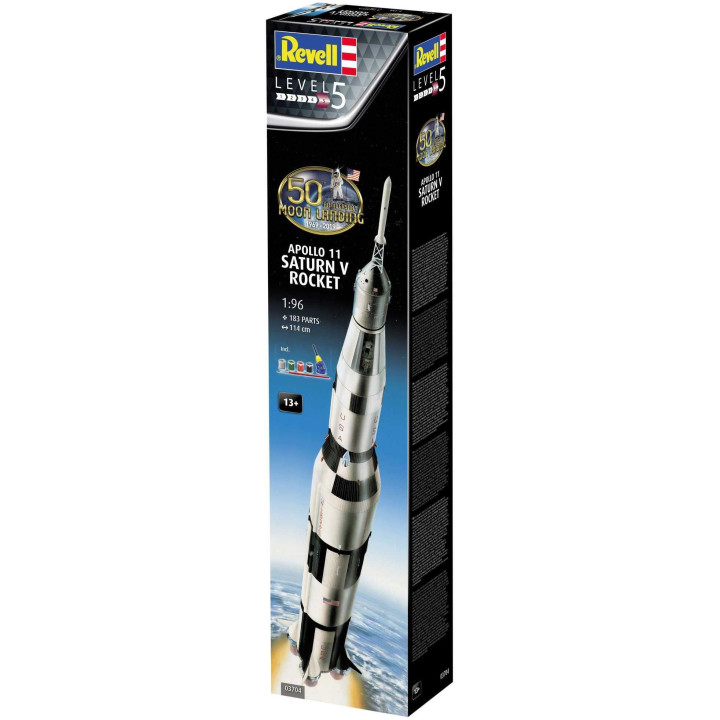 Gift-Set 03704 - Apollo 11 Saturn V Rocket (50 Years Moon Landing) (1:96)