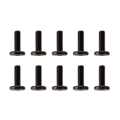 M3x10mm Low Profile šrouby, 10 ks.