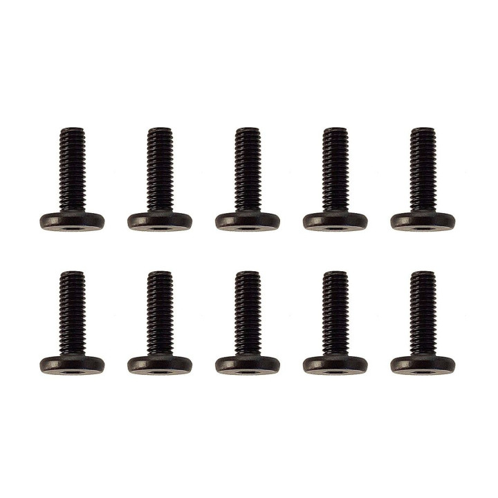 M3x10mm Low Profile šrouby, 10 ks.