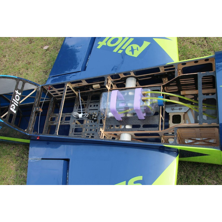 103" Slick 2600mm 120cc Zeleno-Modrý