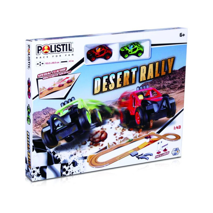 Polistil Autodráha 1:43 Desert Rally