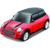 Dráhové autíčko Polistil Mini Cooper červený v měřítku 1:43, pro autodráhy Polistil.