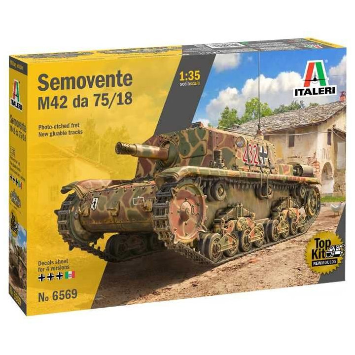 Model Kit military 6569 - Semovente M42 da 75/18 (1:35)