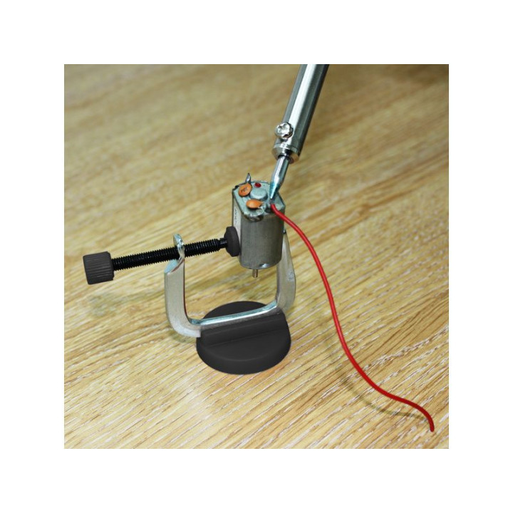 Modelcraft mini svěrky 3ks s magnetickým stojánkem