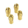 Rotacraft sada kleštin (1, 2.35, 3 a 3.2mm) je kompatibilní s ručním elektrickým nářadím RC12, RC18EUK a RC230X. Rozměry otvorů kleštin 1, 2.35, 3 a 3.2mm