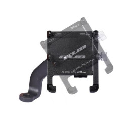 Aluminum Alloy Smartphone Bracket with Charger (Black)