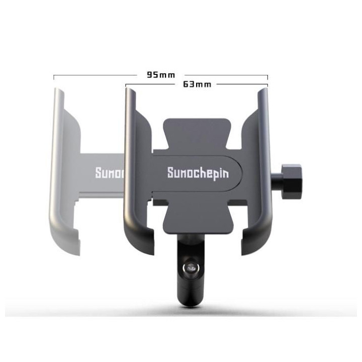 Aluminum Alloy Smartphone Bracket (Silver)