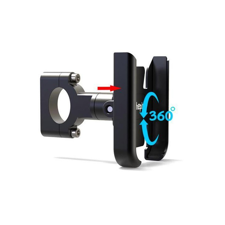 Aluminum Alloy Smartphone Bracket (Black)
