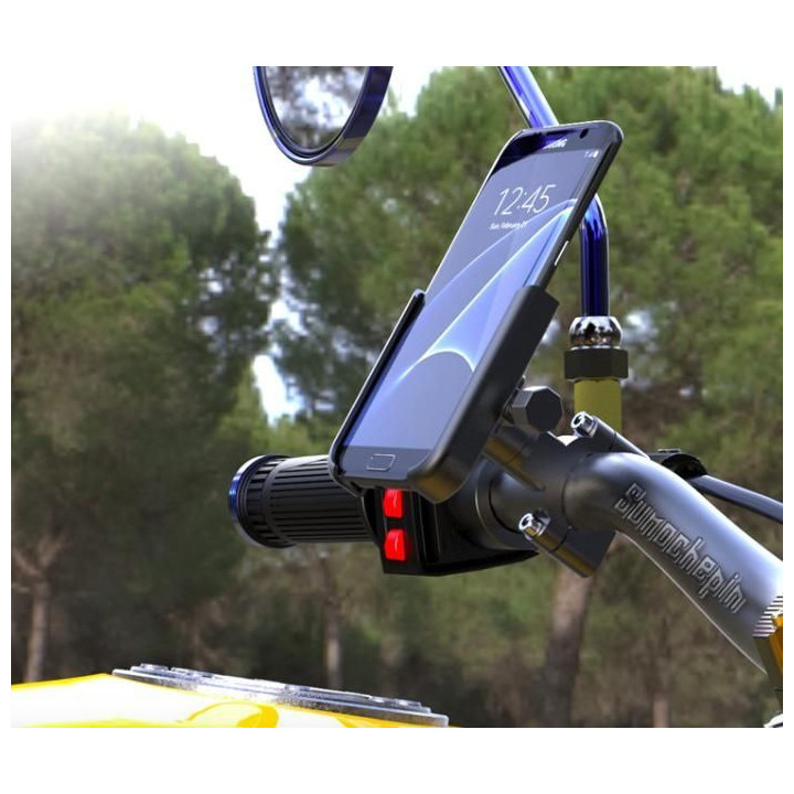 Aluminum Alloy Smartphone Bracket (Black)