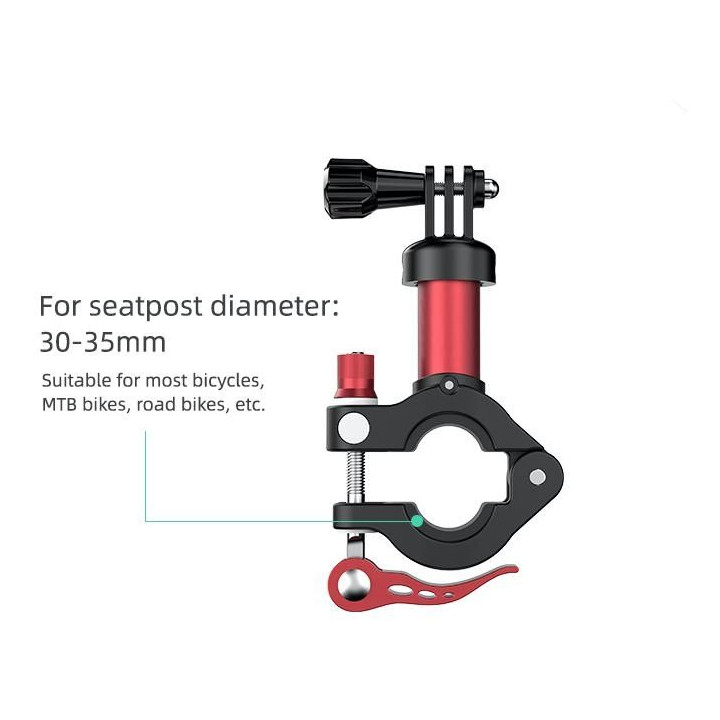 Osmo - Smartphone Holder & Action Camera Holder Set for Bicycles (červená-černá)
