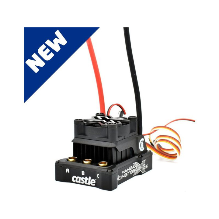 Castle motor 2028 800ot/V senzored, reg. Mamba Monster X 8S