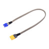 Konverzní kabel Pro EC3 baterie (samice) - XT-60 přístroj (samec), průřez kabelu 14AWG, délka 40cm.