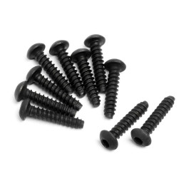 Samořezný imbus šroub s půlkulatou hlavou M3x14mm 10ks