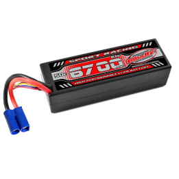 Power Racing 50C - 6700mAh - 3S - 11,1V - EC-5 - Hardcase