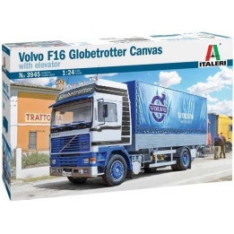 Model Kit truck 3945 - VOLVO F16 Globetrotter Canvas (1:24)