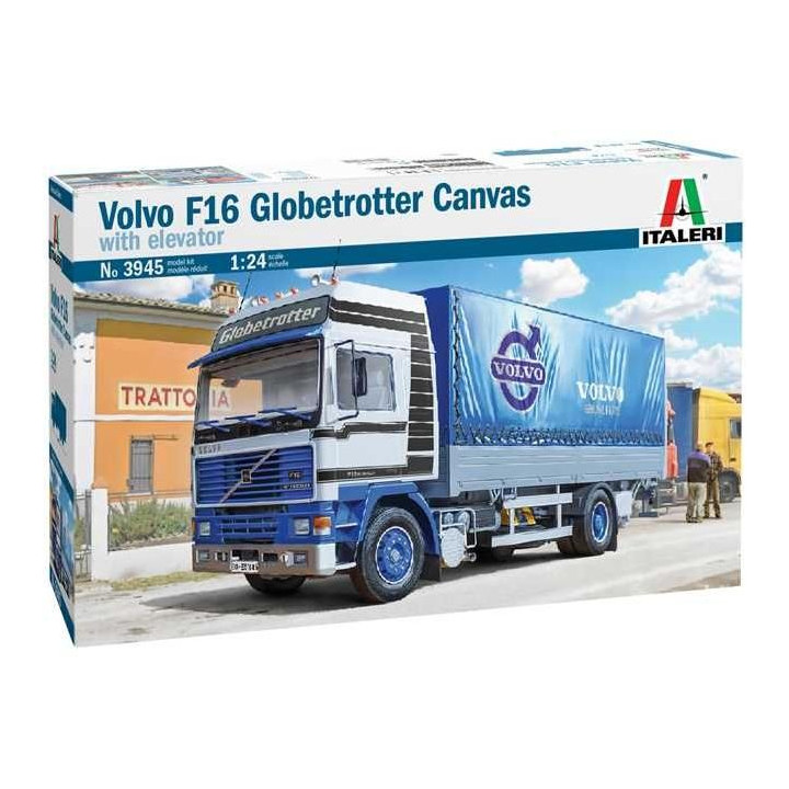 Model Kit truck 3945 - VOLVO F16 Globetrotter Canvas (1:24)