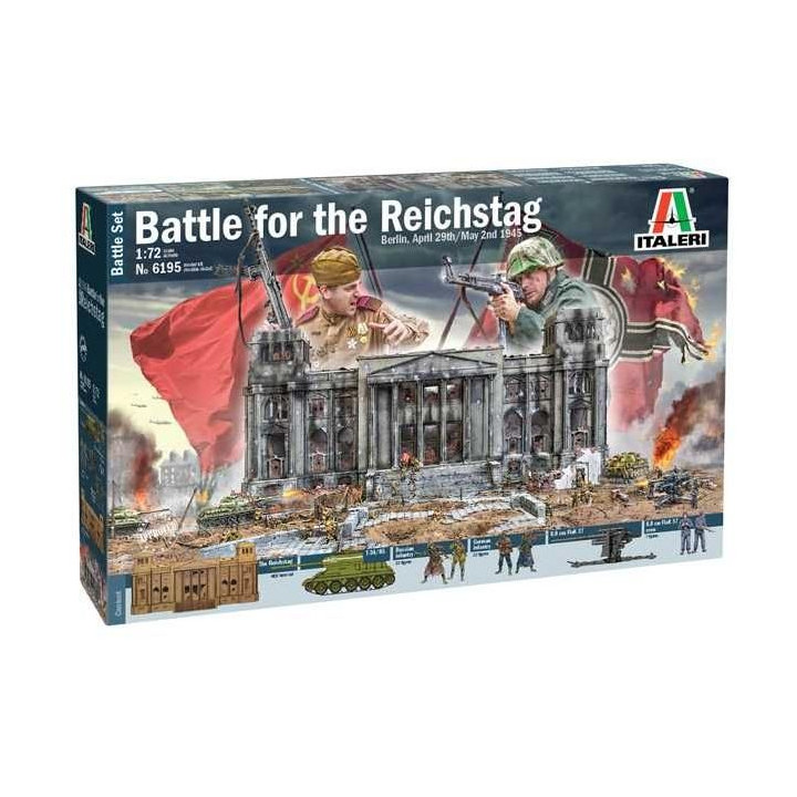 Model Kit diorama 6195 - Berlin 1945: Battle for the Reichstag (1:72)
