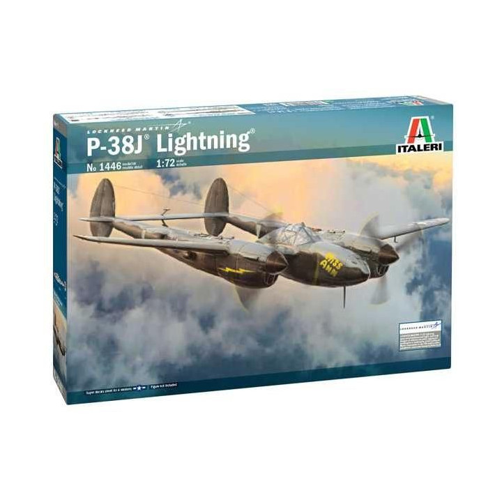 Model Kit letadlo 1446 - P-38J "Lightning" (1:72)