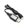 USB nabíječka. Potřebný vstup: DC 5V/2Ampéry a výstup 7,4V/1,3Ampéry