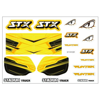 STX - nálepky