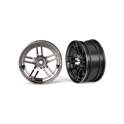 4-TEC 2.0: Přední disky 1.9" split-spoke černě chromované (2)
