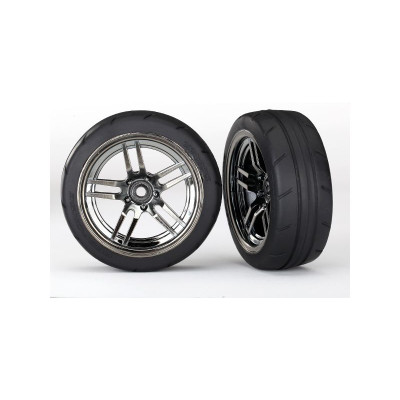 4-TEC 2.0: Přední kola 1.9" split-spoke černě chromované (2)