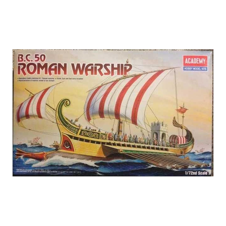 Model Kit loď 14207 - ROMAN WARSHIP CIRCA B.C 50 (1:72)