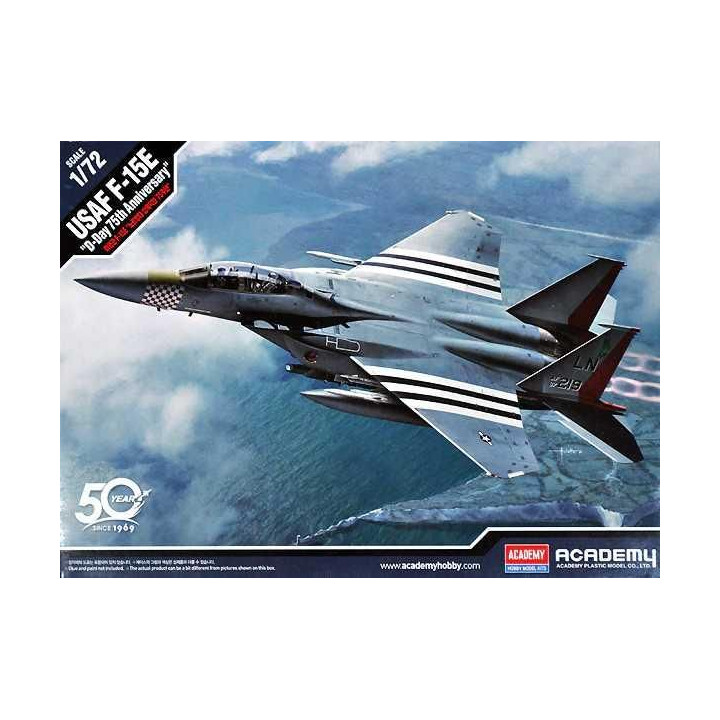 Model Kit letadlo 12568 - USAF F-15E "D-Day 75th Anniversary" (1:72)
