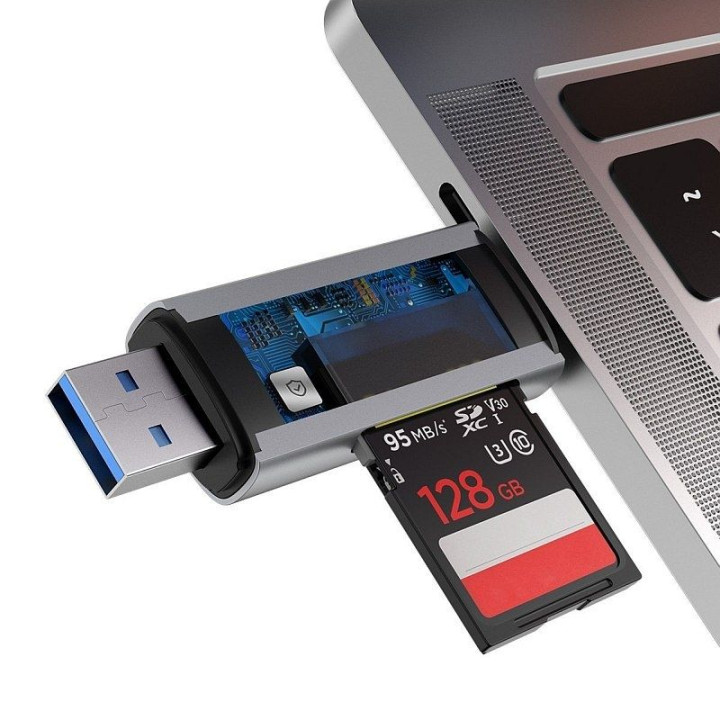 Baseus Lentil - Cabin card reader Space Gray
