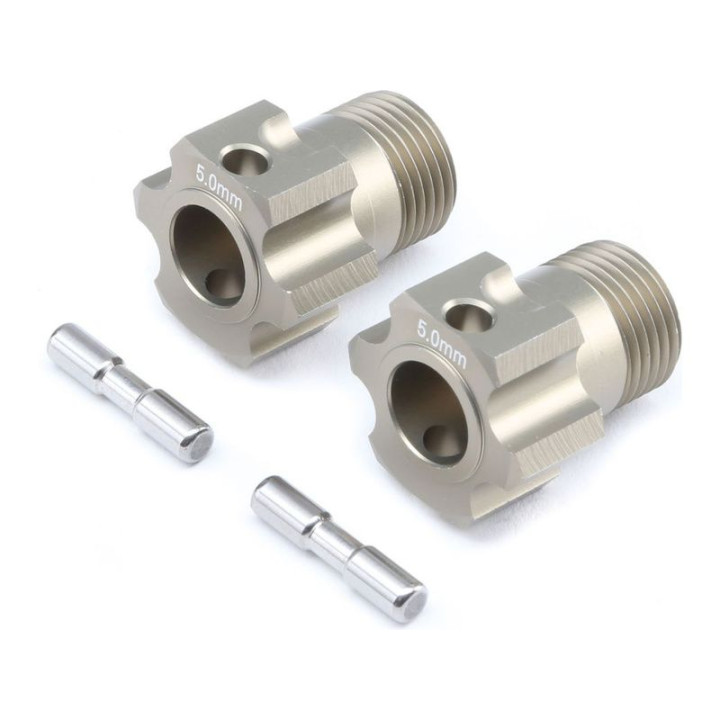TLR 5ive-B / 5T / Mini: Šesťhran s čapom +5.0 mm (2)