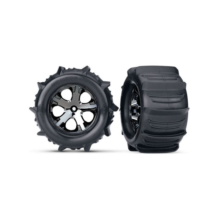 Kola 2.8" All-Start černý chrom / Paddle (2)