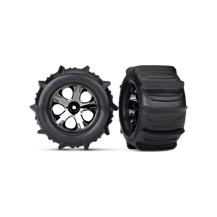 Kola 2.8" All-Start černý chrom / Paddle (2)