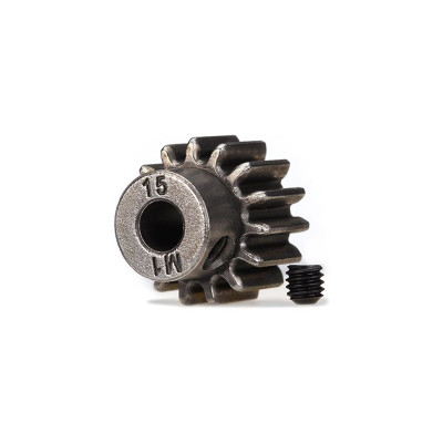 Traxxas pastorok 15T 1.0mm na hriadeľ 5mm HD