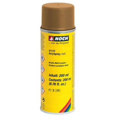 Akrylová farba v spreji matná okrová, 200ml  NO61172