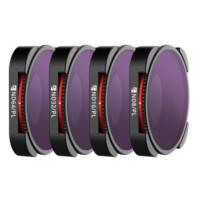 Freewell sada čtyř polarizačních ND filtrů Bright Day pro GoPro Hero 9 Black (4K)