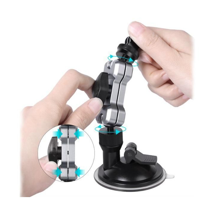 Osmo - Nastavitelný CNC přísavný držák pro akční kamery nebo mobilní telefony