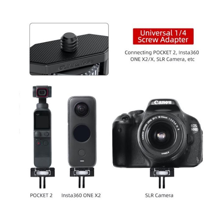 Osmo - CNC 1/4 Screw Adapter for Cameras