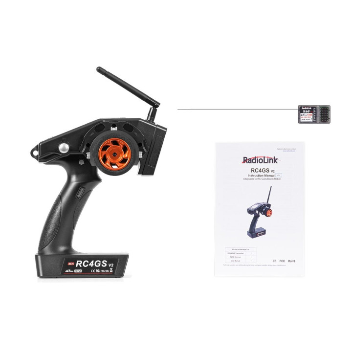 Vysílač RC4GS s přijímačem R6F