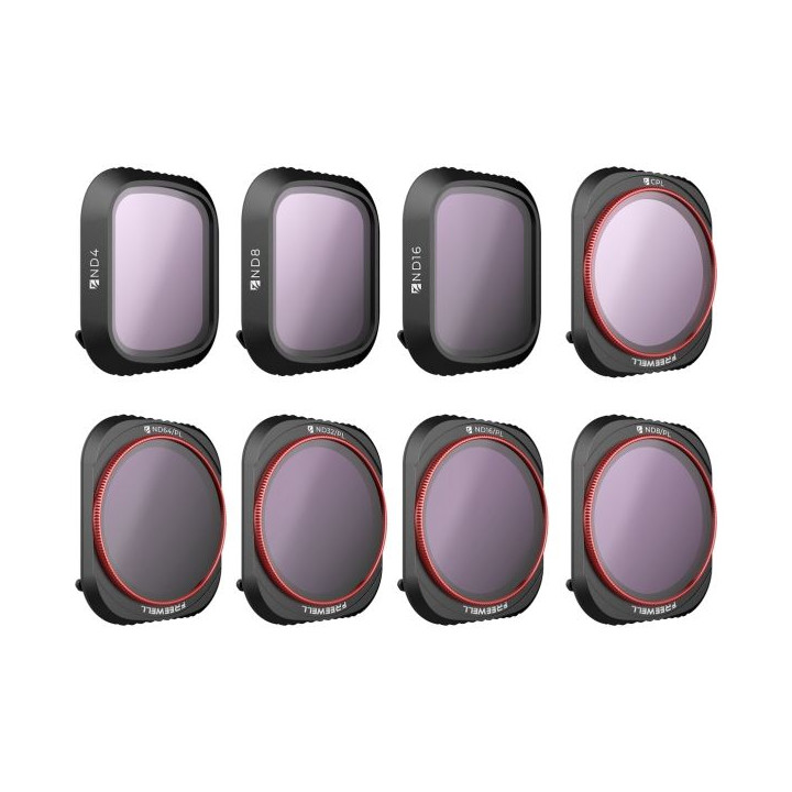 Freewell sada osmi ND a PL filtrů All Day pro DJI Mavic 2 Pro