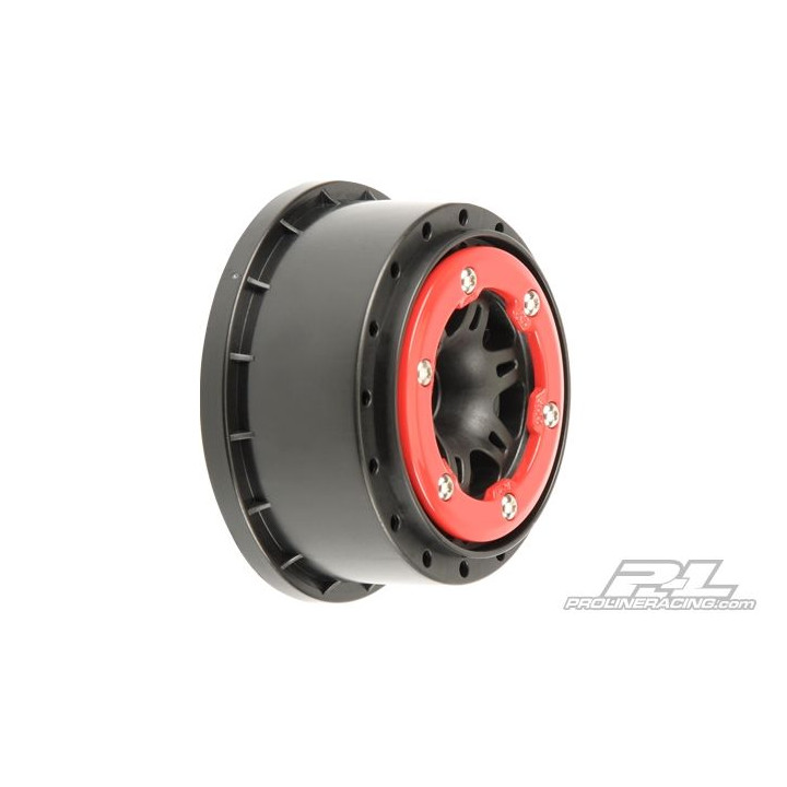 Split Six 2.2"/3.0" přední TRX Slash černo/červený disk 2ks.