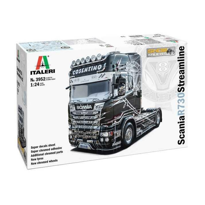 Model Kit truck 3952 - Scania R 730 Streamline 4x2 Show Trucks (1:24)
