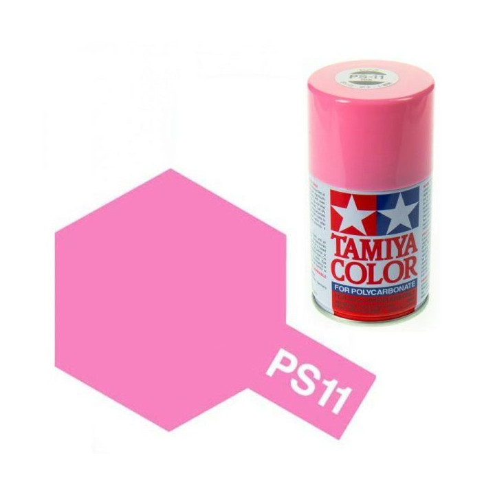Tamiya Color PS-11 Pink Polycarbonate Spray 100ml