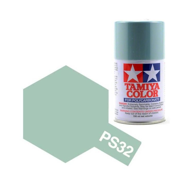 Tamiya Color PS-32 Corsa Grey Polycarbonate Spray 100ml