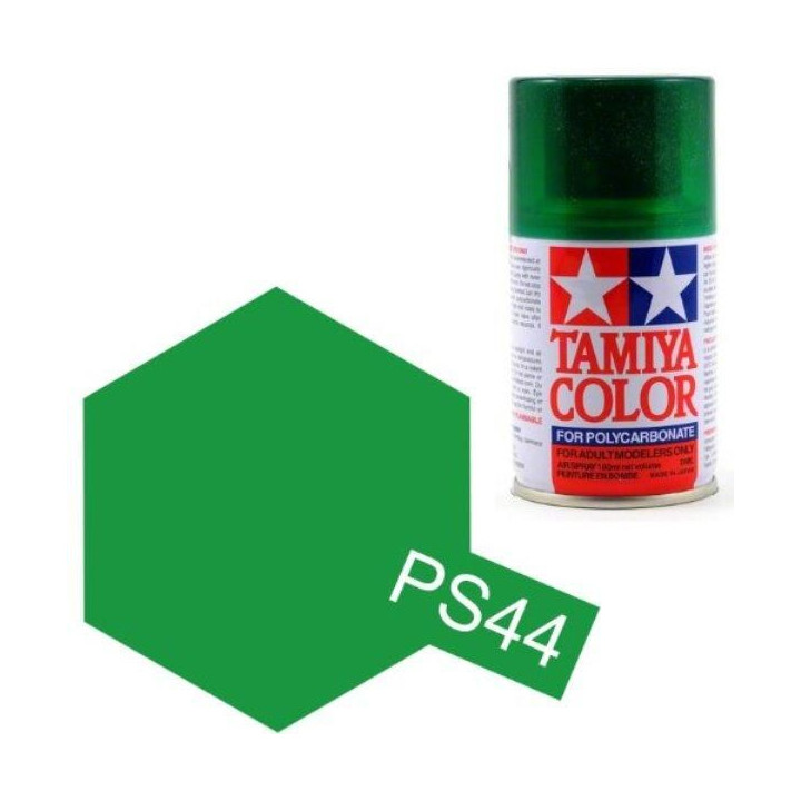 Tamiya Color PS-44 Translucent Green Polycarbonate Spray 100ml