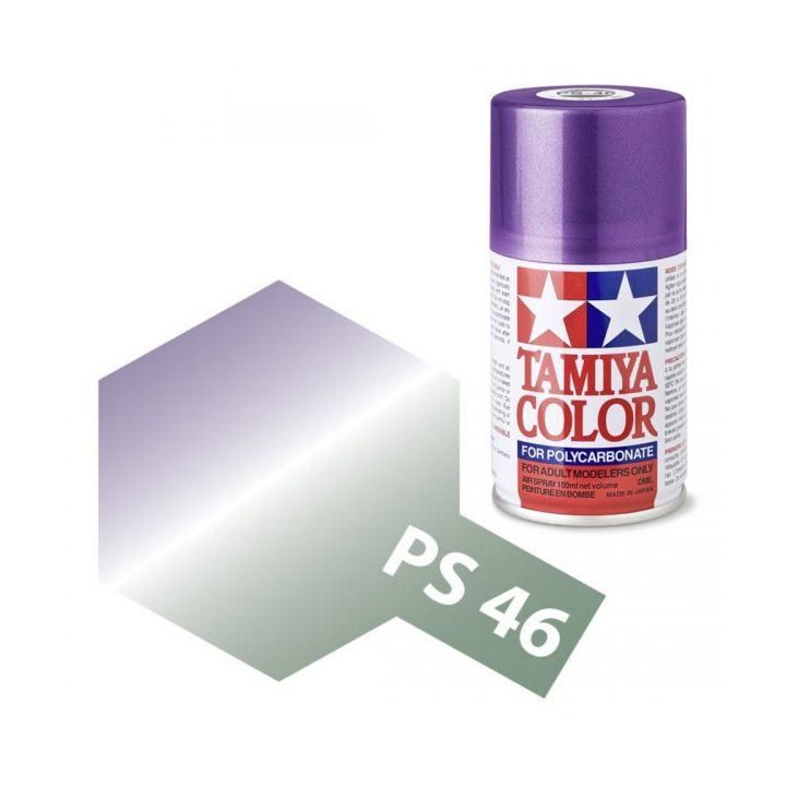 Tamiya Color PS-46 Iridescent Green-Purple Polycarbonate Spray 100ml