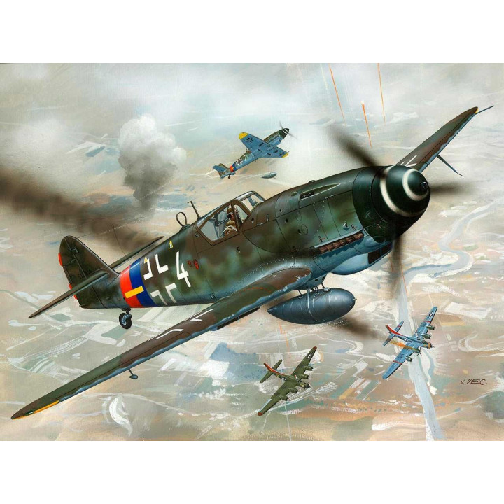 ModelSet letadlo 64160 - Messerschmitt Bf-1 (1:72)