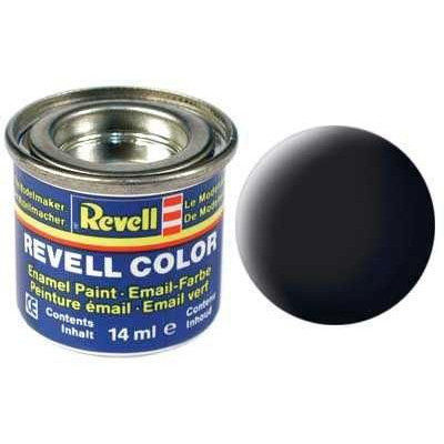 Barva Revell emailová - 32108: matná černá (black mat)